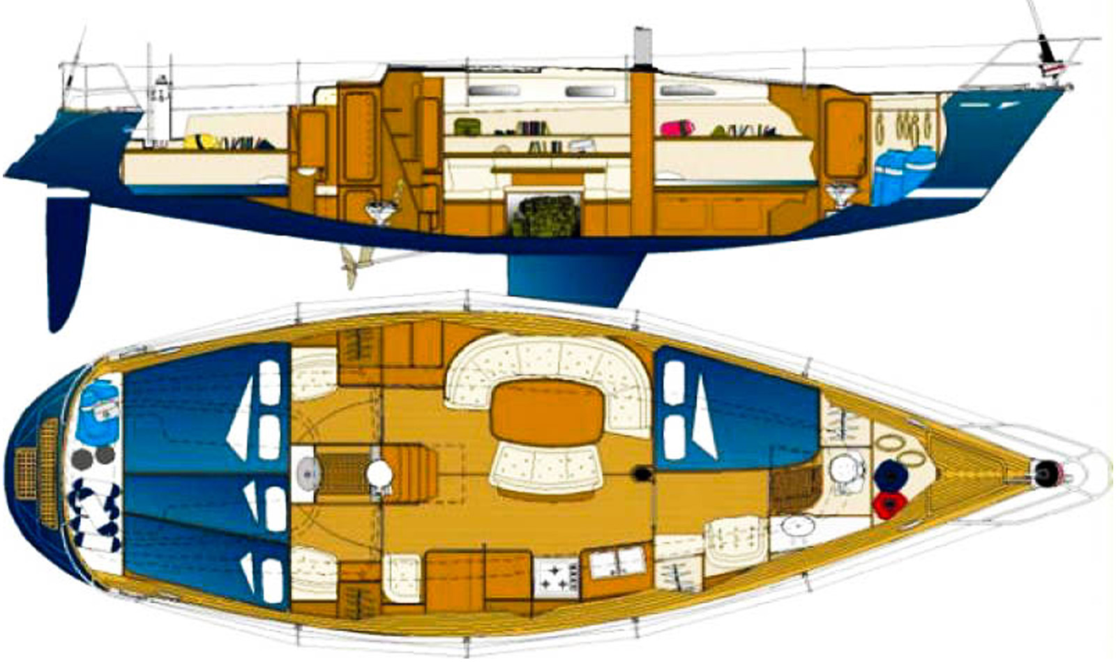 Here is the layout of the Comar 43