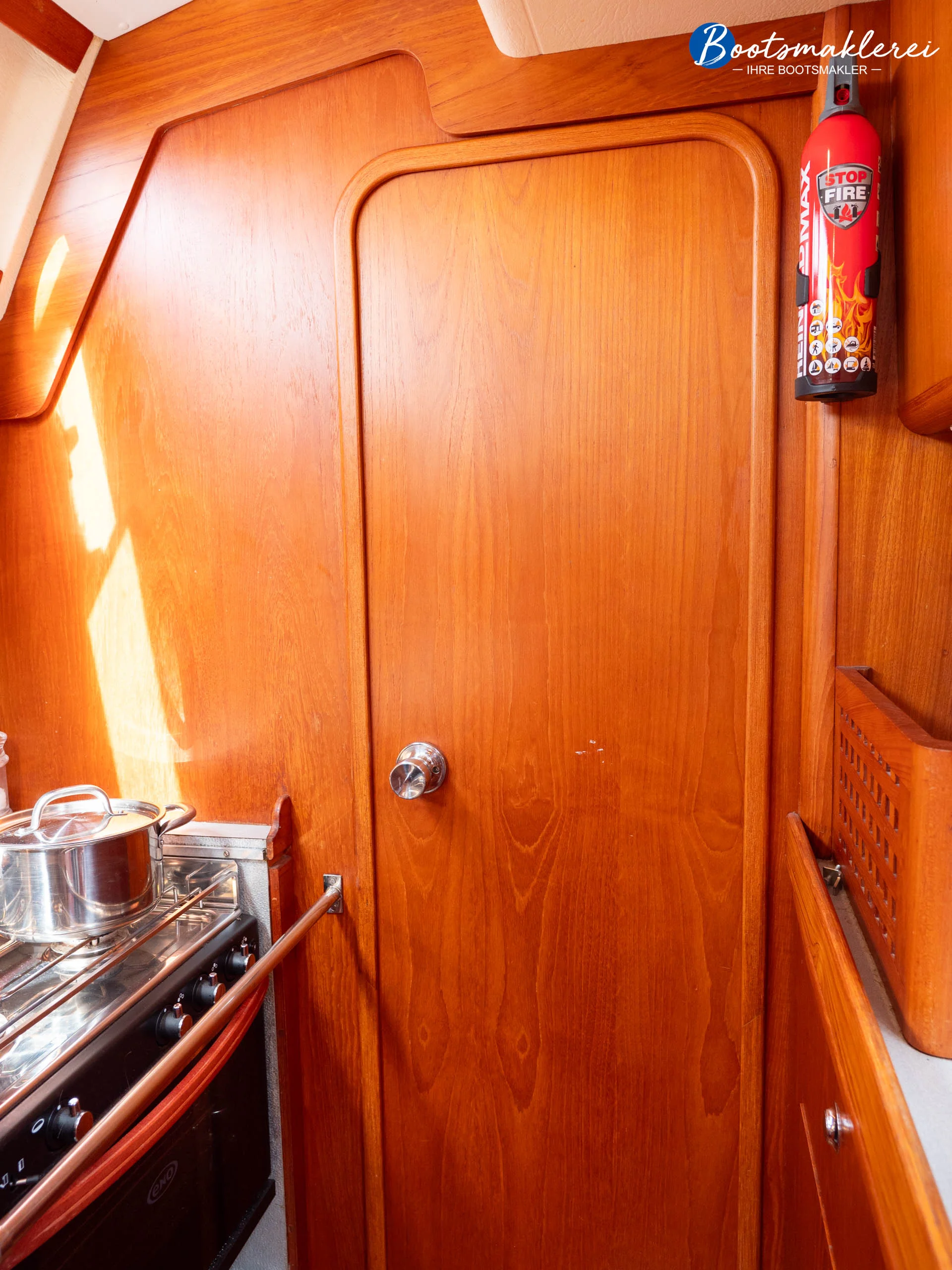 Moody 44 Bad achtern