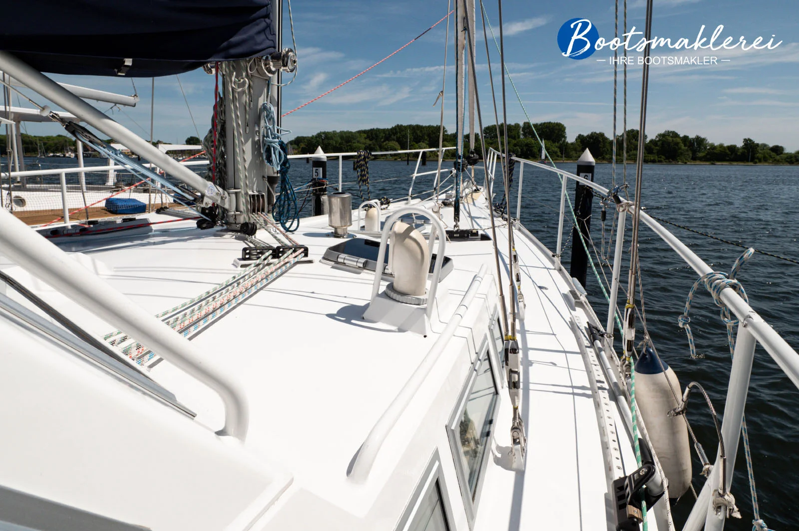 Hier das Deck der Reinke 13M